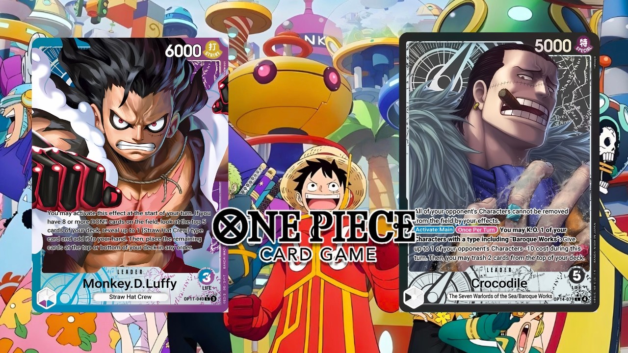 [OP14] Луффи против Крокодила | Карточная игра по One Piece | @atrocioustcg