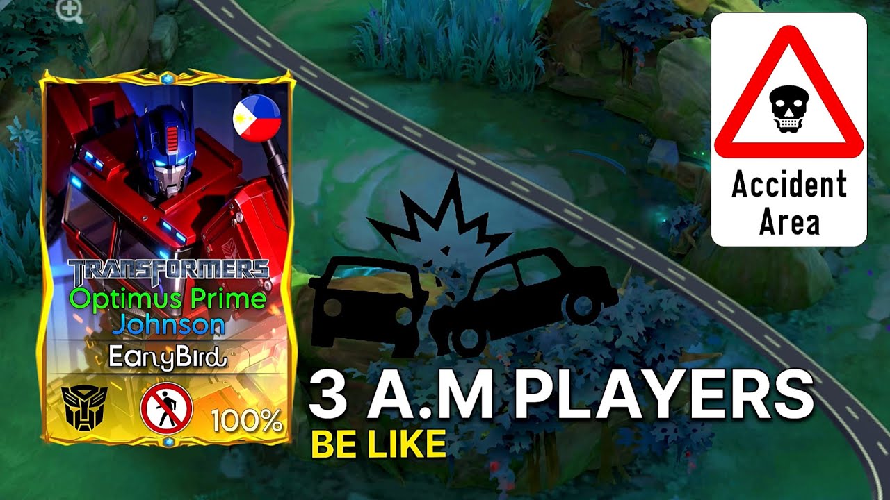 Johnson MET 3 A.M PLAYERS IN THE LAND OF DAWN 😂 | UNLI ACCIDENT HAPPENED ~ Mobile Legends: Bang Bang