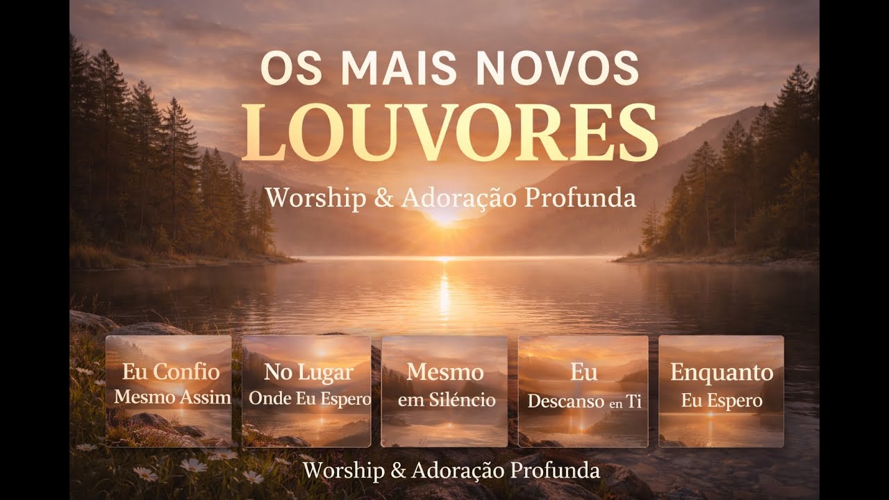 Os Mais Novos Louvores | Worship & Adoração Profunda | Música Gospel