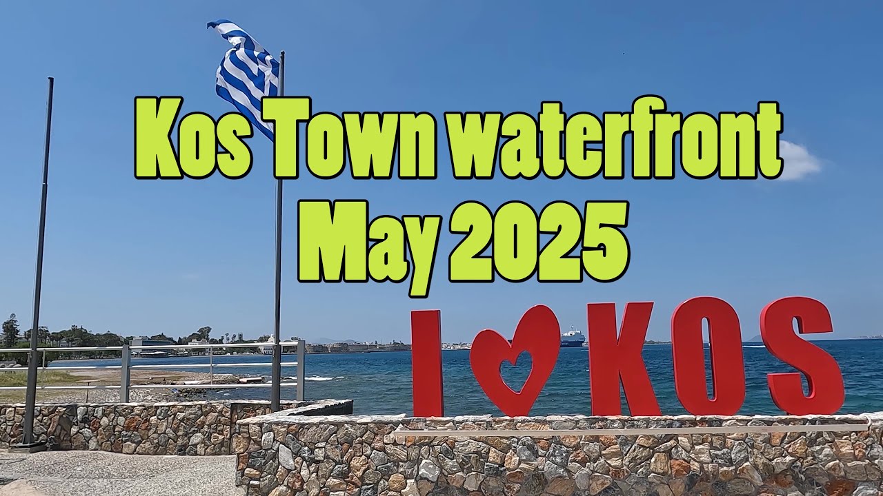 Kos Town Waterfront in May 2025 | Sunshine, Sea Views & Spring Vibes