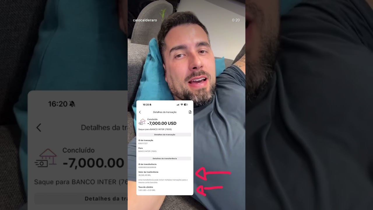 Caio Calderaro Vendendo como Afiliado na Gringa