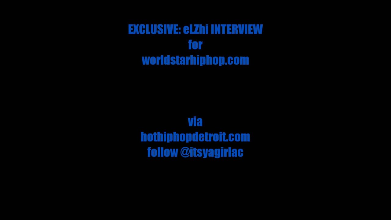 EXCLUSIVE: eLZhi Interview With @ItsYaGirlAC !