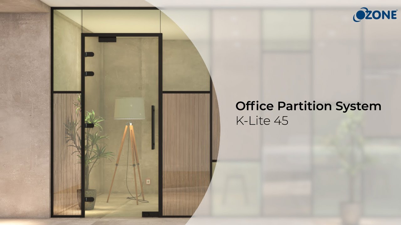 Ozone | K-Lite 45 Office Partition System | Installation Guide