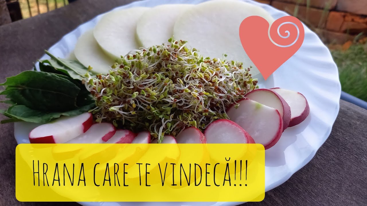 Hrana Vie sau M&acirc;ncarea Miraculoasă - Germenii și Lăstarii!