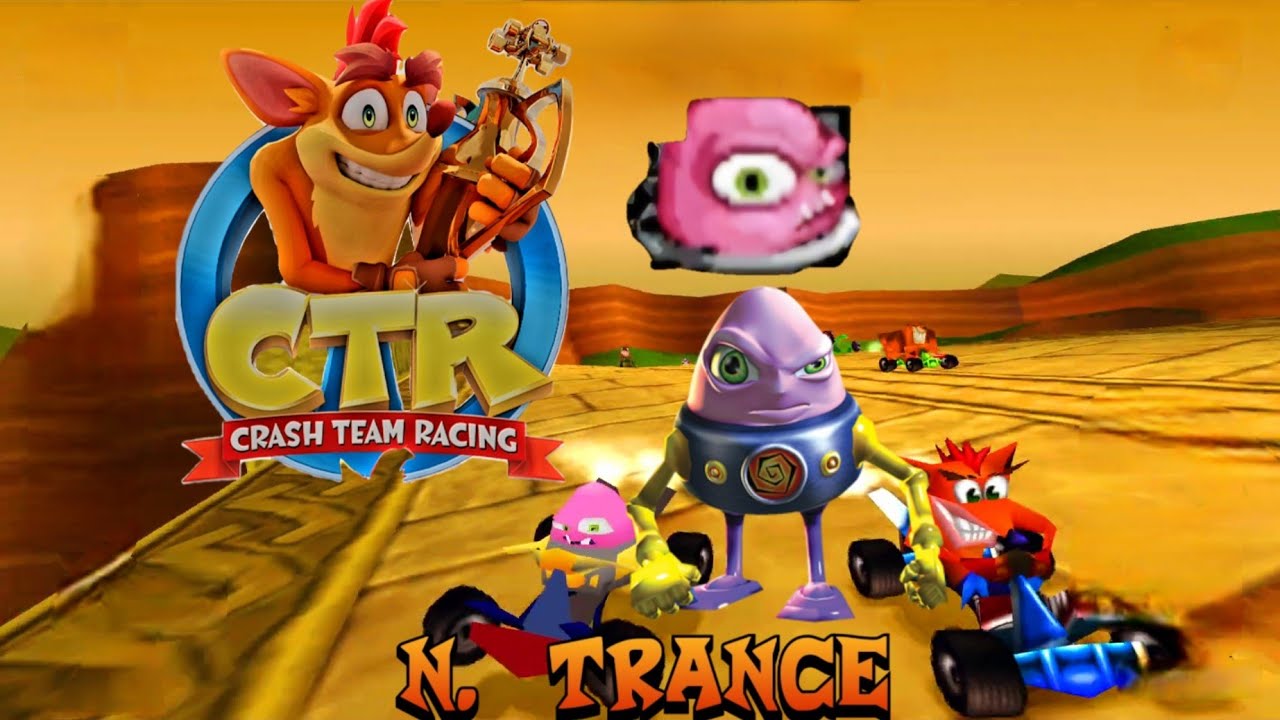 CTR Crash Team Racing: N. Trance Skin Mod