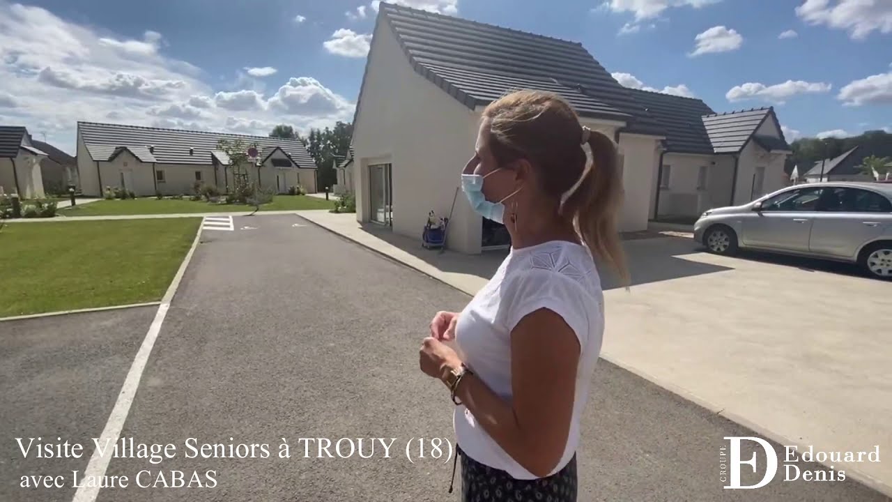 Immobilier neuf à Trouy (18) | Visite guidée d'un Village Seniors