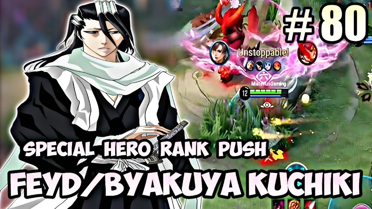 FEYD/BYAKUYA KUCHIKI Assassin Special Hero Rank Push | Pro Gameplay #80 - Honor of Kings (HOK)