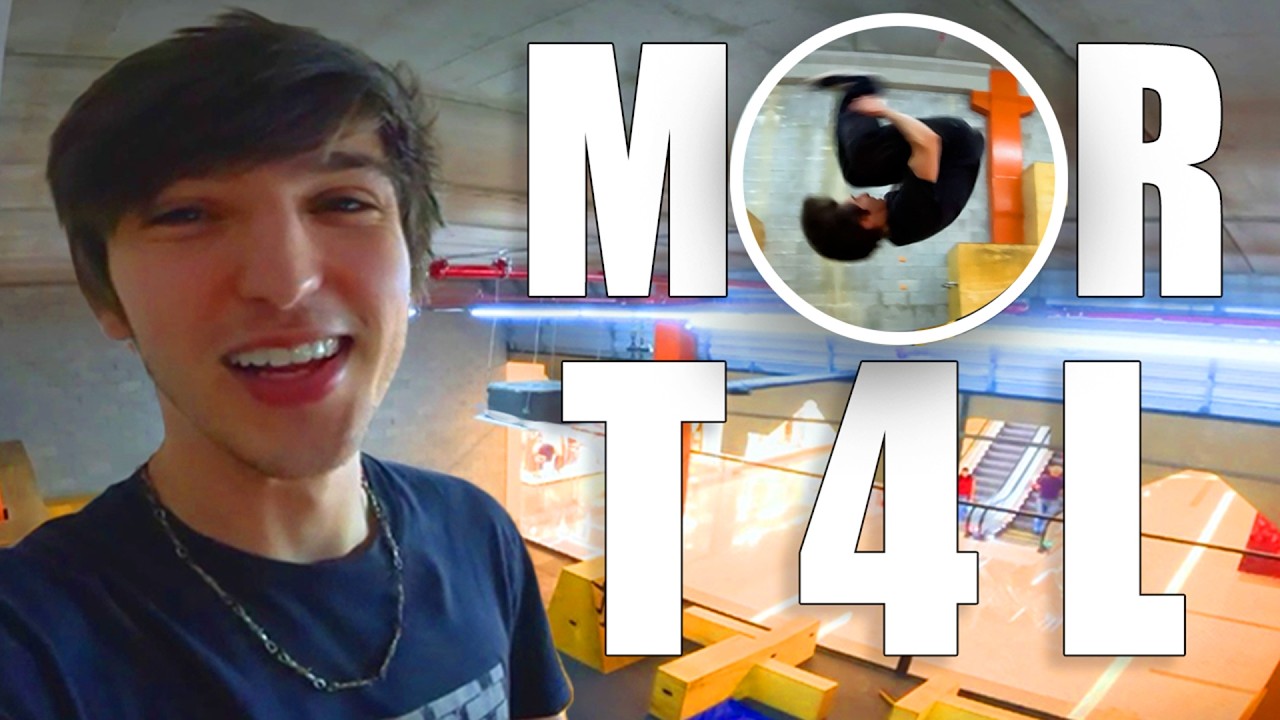 MINHA 1&ordf; AULA DE PARKOUR! - Aprendi Mortal