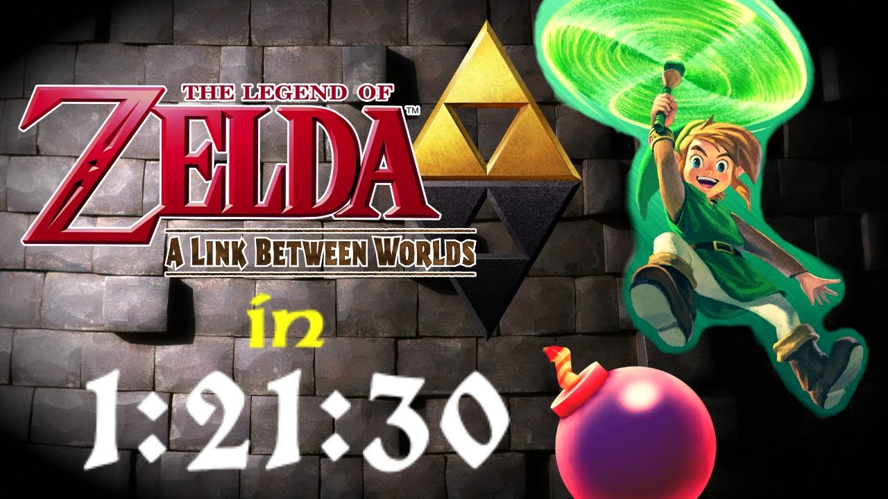 Zelda: A Link Between Worlds - Any% Speedrun (1:21:30)