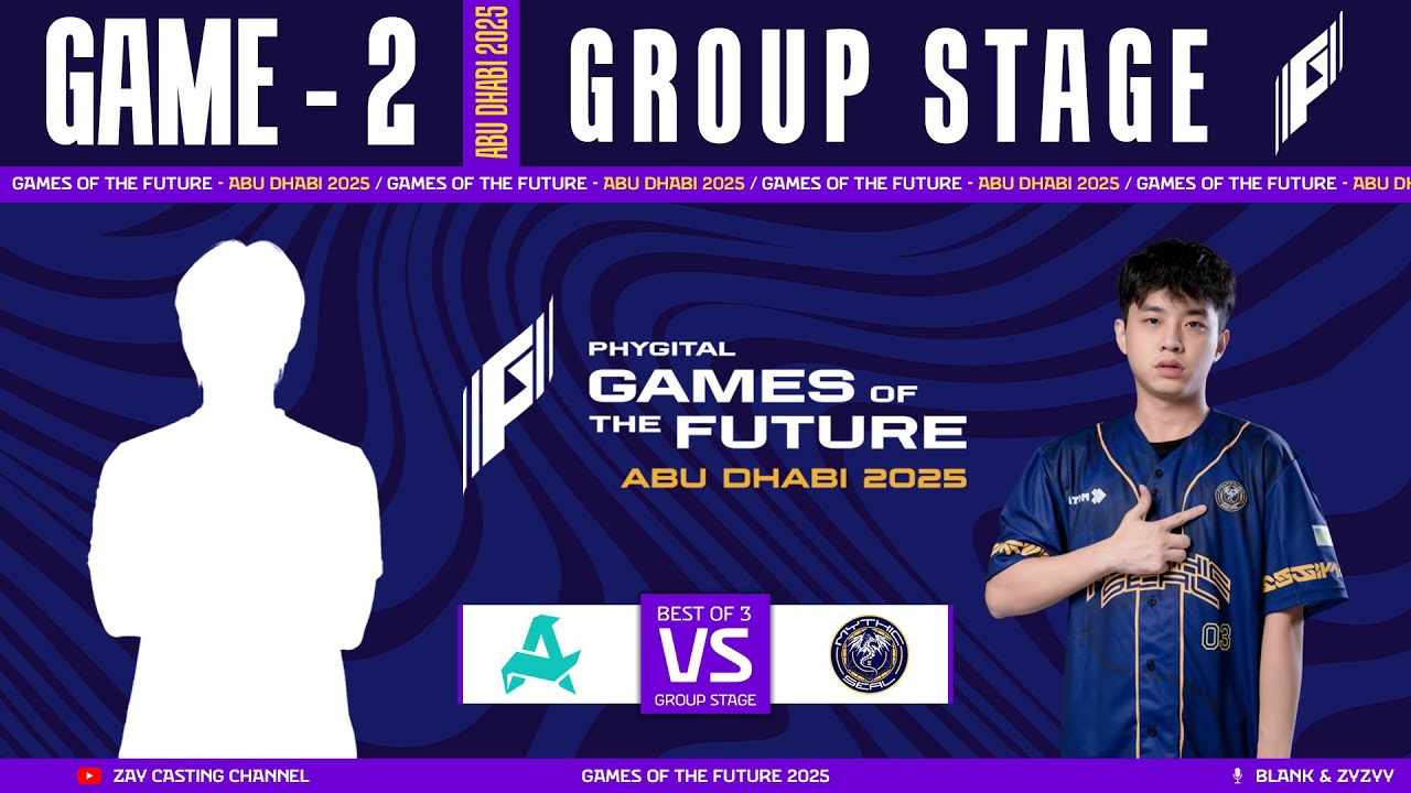 [Game - 2] Aurora Gaming Vs Mythic SEAL | Games of the Future 2025
