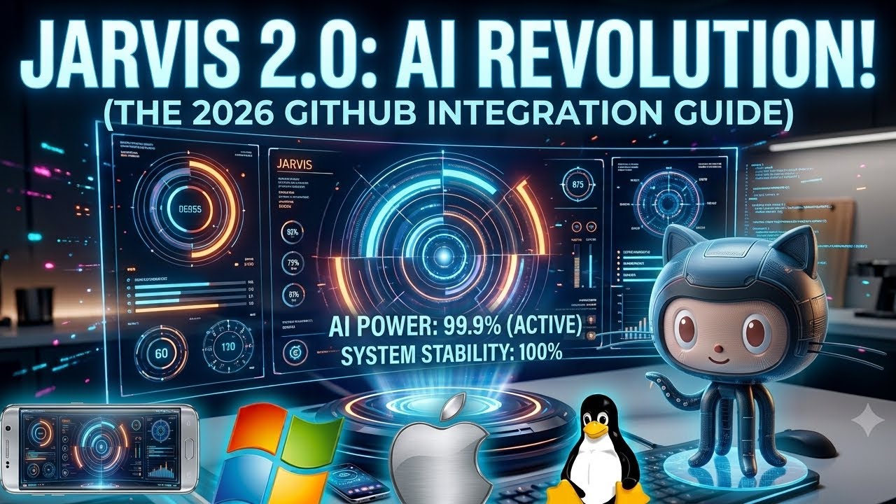 Build JARVIS AI 2.0! Windows, Mac & Linux GitHub Setup (2026 Guide)