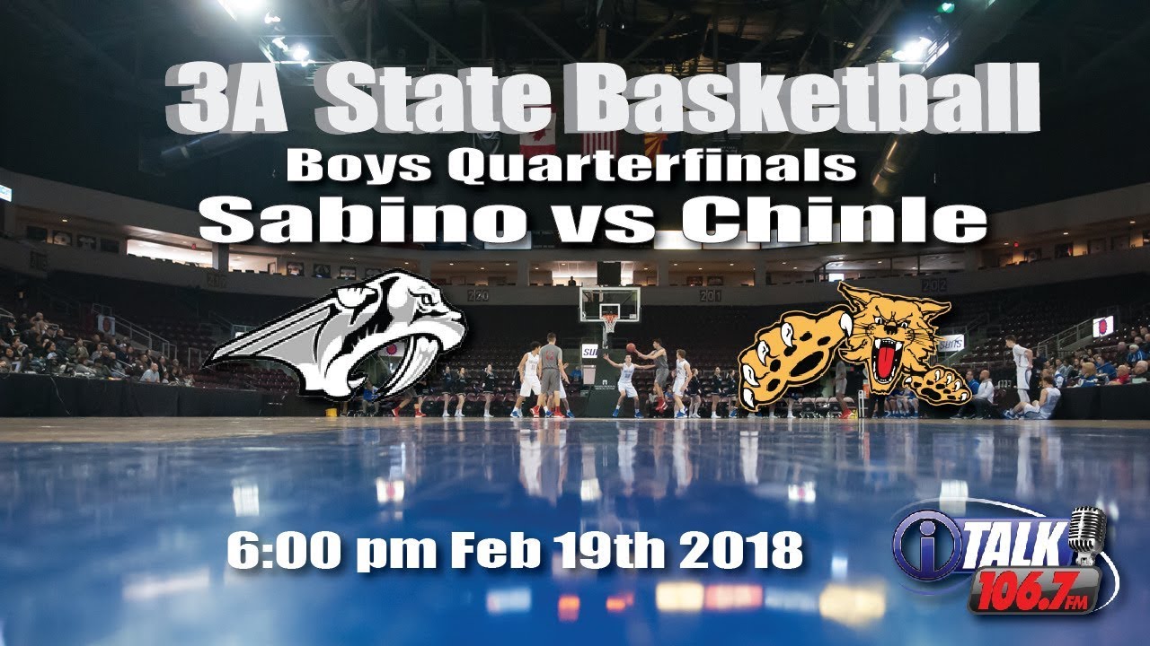 Sabino vs Chinle 3A State Basketball Quarterfinals Full Game