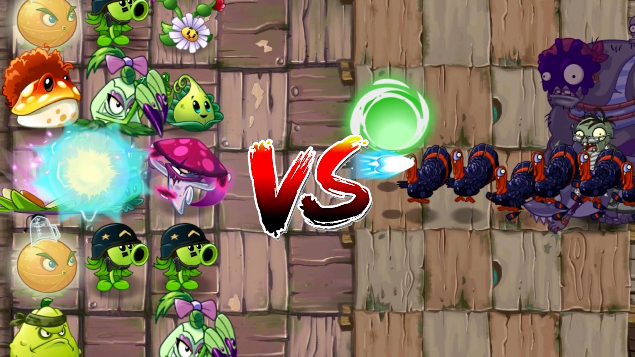 PvZ 2 - Random Team plant Vs Turkey & Gagantuar Zombies - Who will win ?#pvzgameplay #zombie