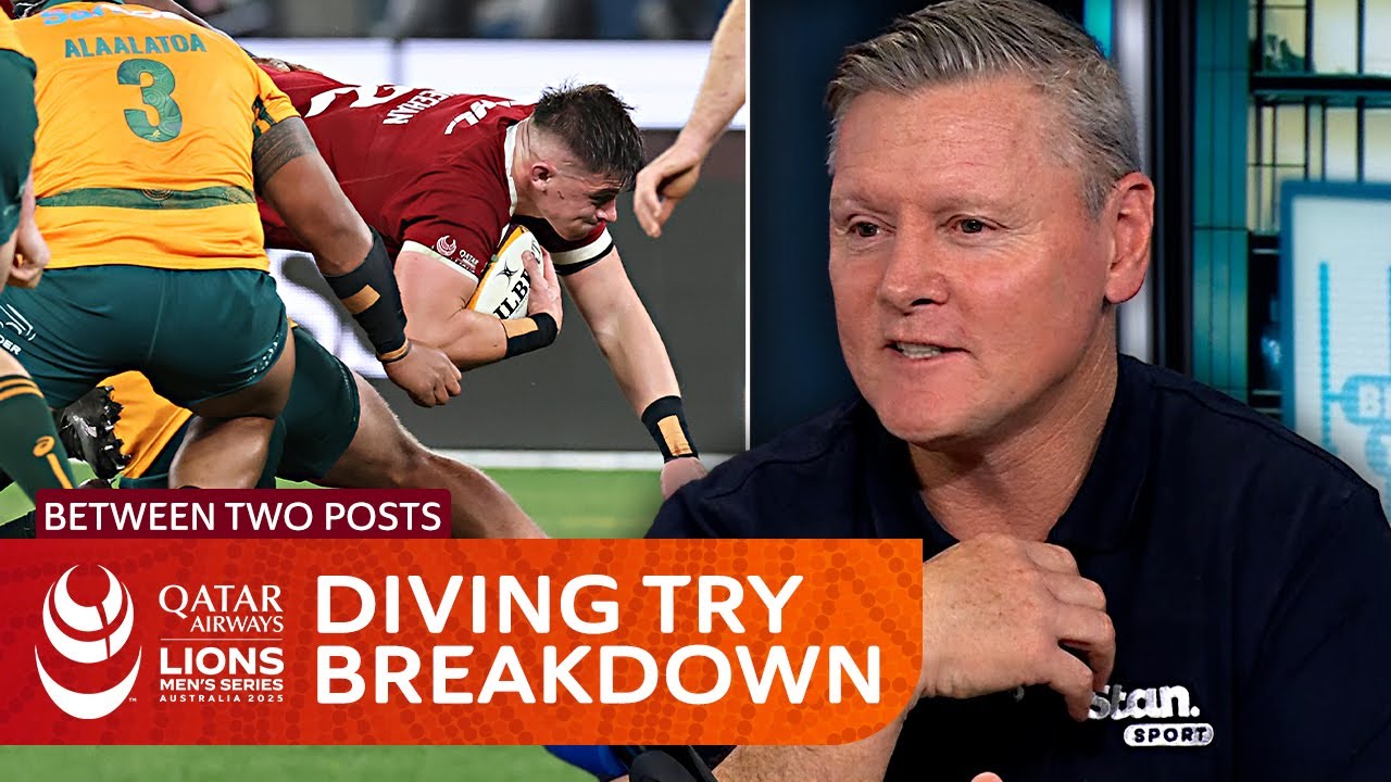 Was Dan Sheehan's diving try against the Wallabies legal? | Between Two Posts