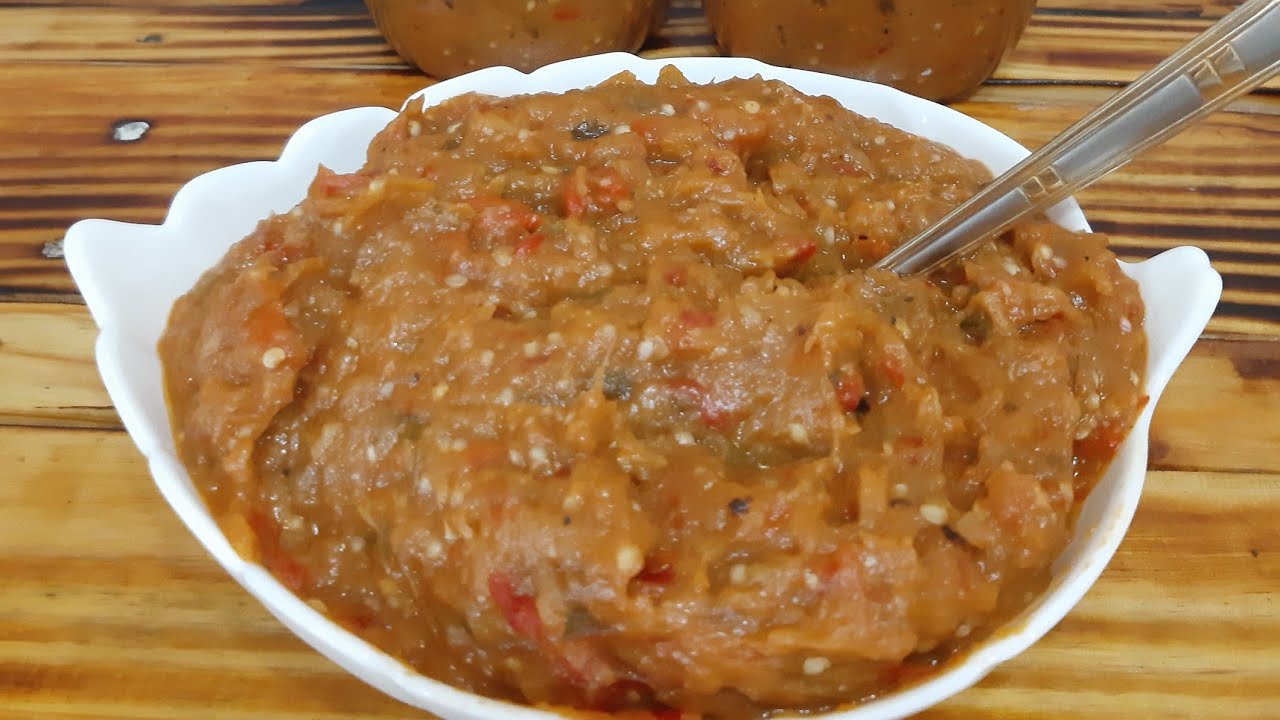 Սմբուկի խավիար. Икра баклажанная .Простой рецепт