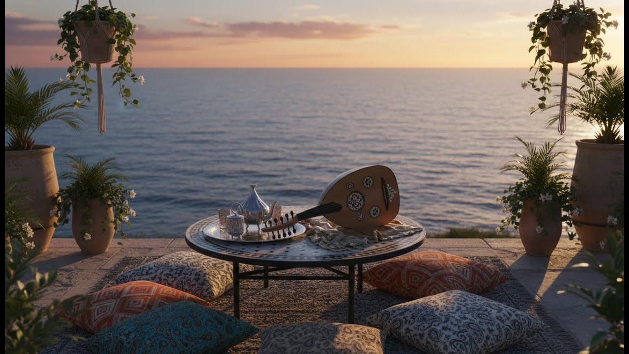 Relaxing Spanish Flamenco 🎶 Coastal Chill