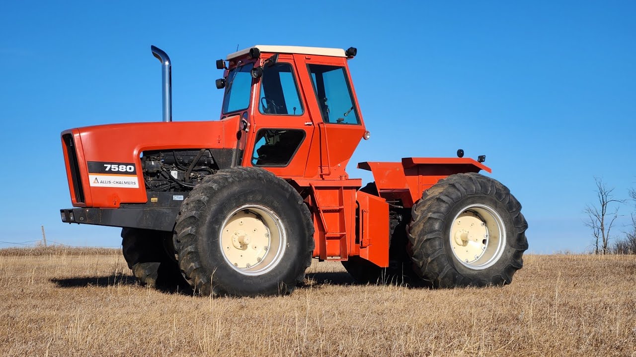 1981 Allis Chalmers 7580 Tractor Sells on Auctiontime December 29th 2023, Avon South Dakota