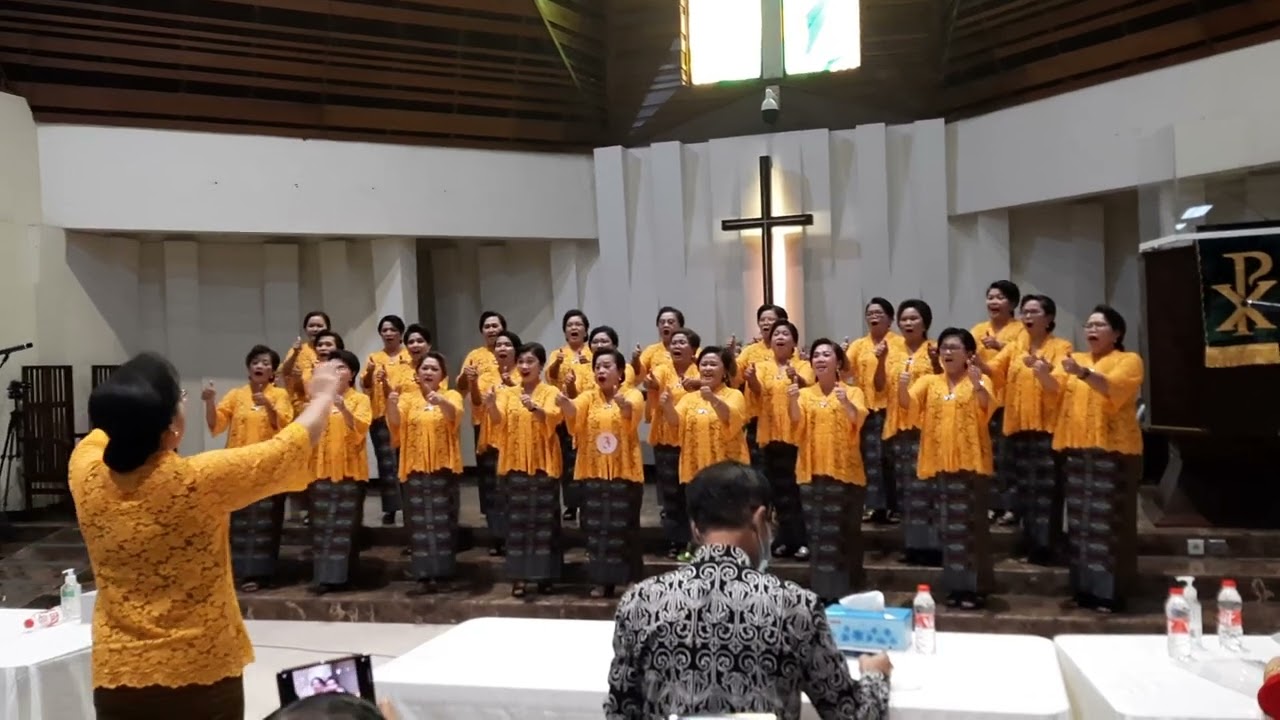 KONTINGEN HKBP SERANG, HKBP MARANATHA, HKBP CIKANDE. Saat Lomba Rohani Irama Keroncong 08 Nop 2022