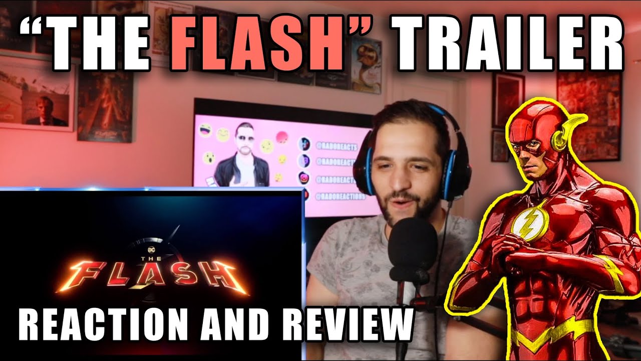 The Flash Official Trailer (Reaction) | Rado Reactions