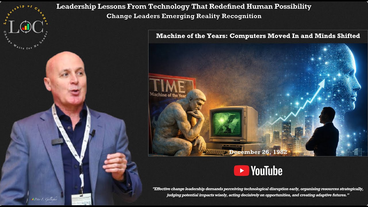 Leadership Lessons From Time Magazine's Front Cover - Change Leaders Recognise Emerging Technology