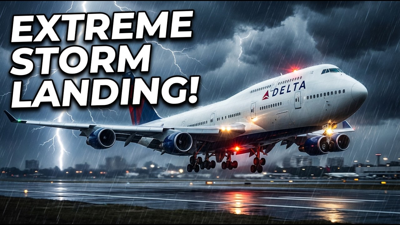Piloto Enfrenta Tormenta Severa en MSFS2024! 🌪️- 214