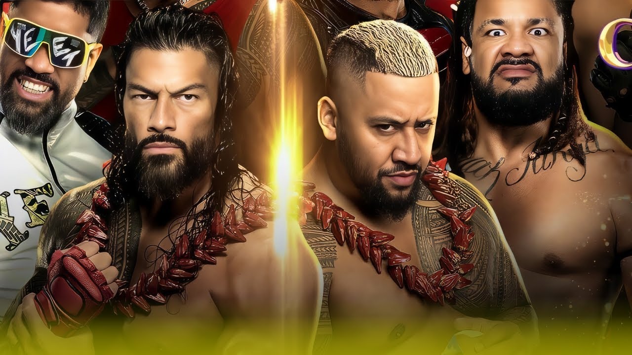 THE OG Bloodline Vs The New Bloodline Crown Jewel 2024 | WWE 2K24 PC