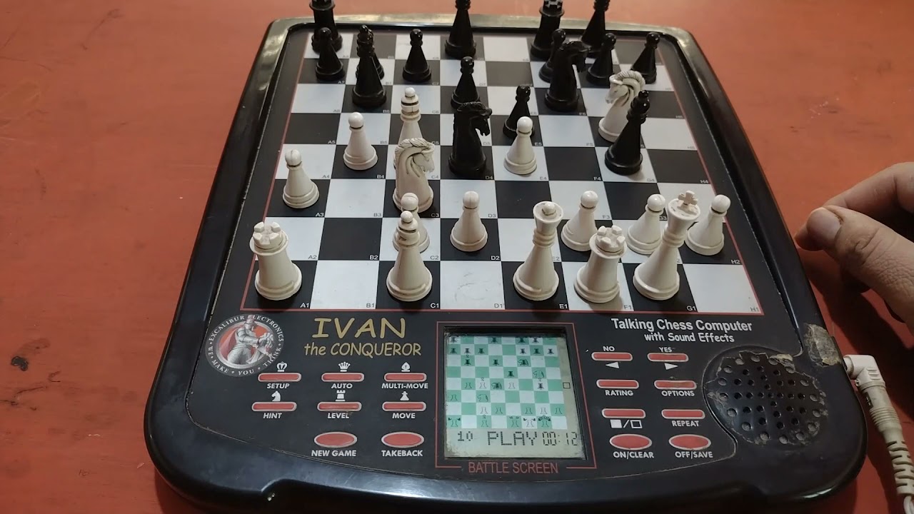 AJEDREZ, COMPUTADORA EXCALIBUR IVAN II, the CONQUEROR