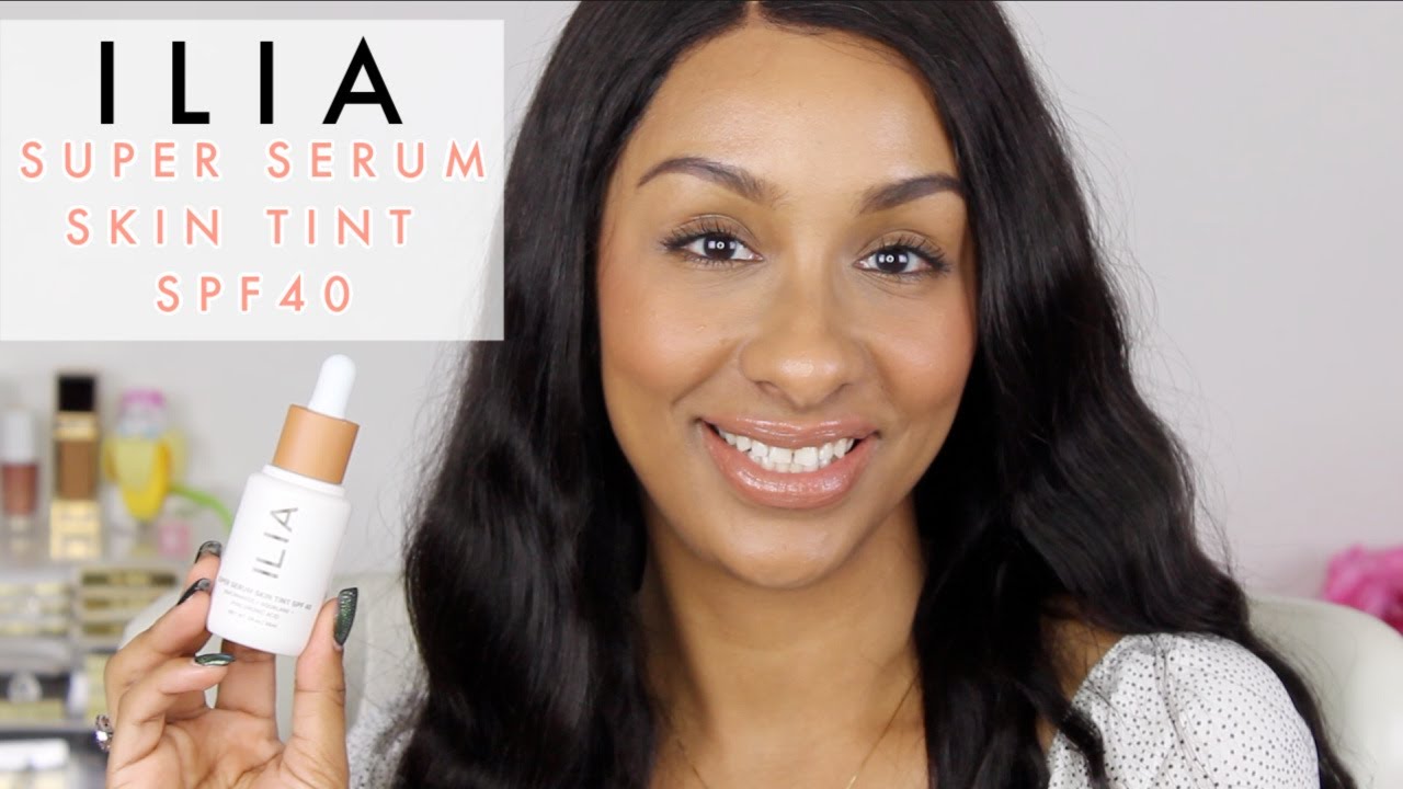 ILIA Super Serum Skin Tint | SHADE 13 Kamari | Natural Makeup Look | WEAR TEST | REVIEW