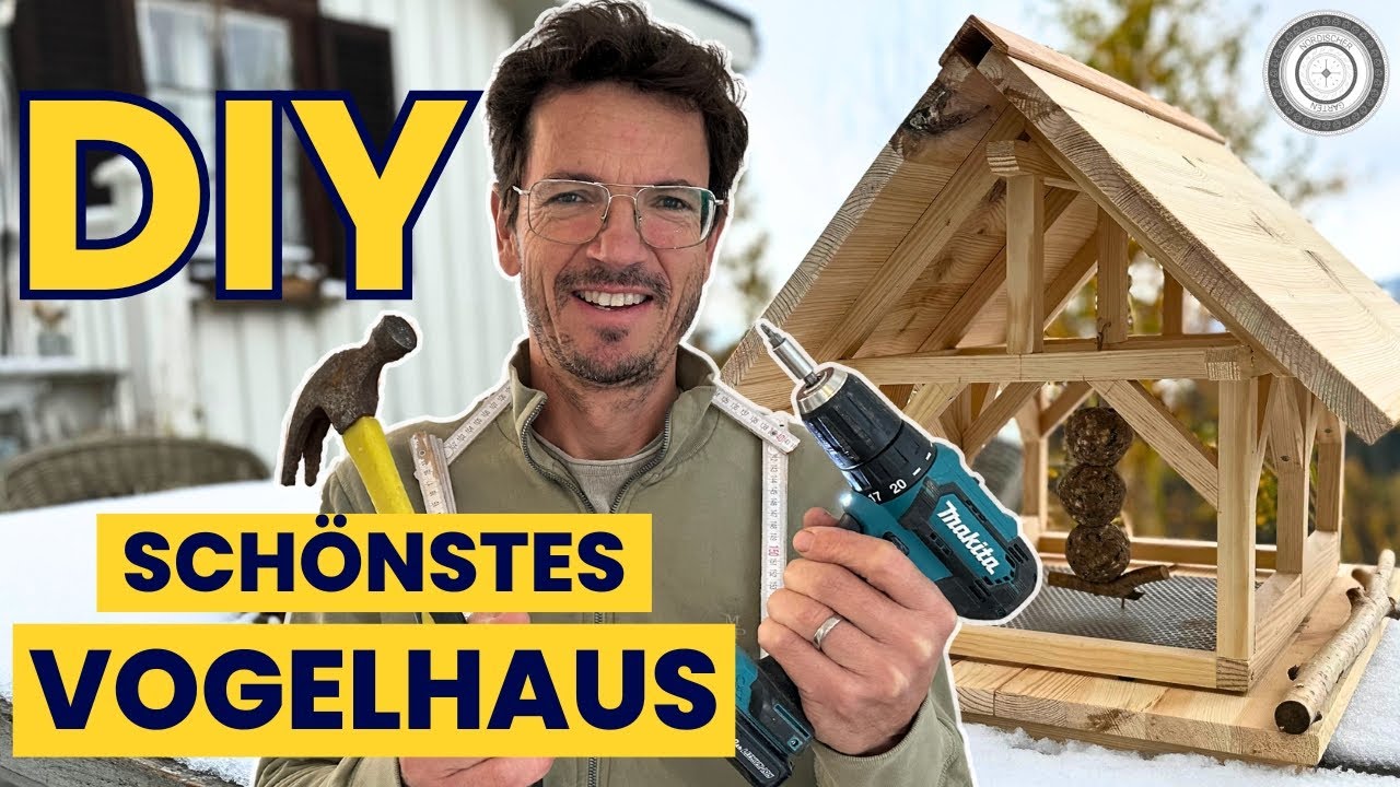 EASY, schönstes VOGELHAUS - zum NACHMACHEN 🐦