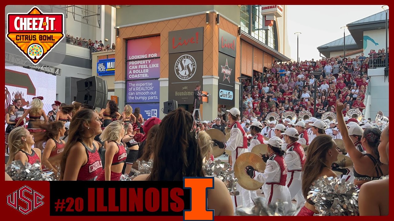 Who’s the Cheesiest? 🧀 || Carolina vs. Illinois, 2024 CITRUS BOWL 🍊🎳 • Double Beat 2024 #17