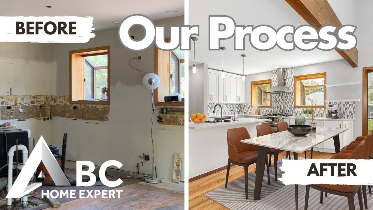 ABC Home Expert - remodeling process. We will save you time and money!