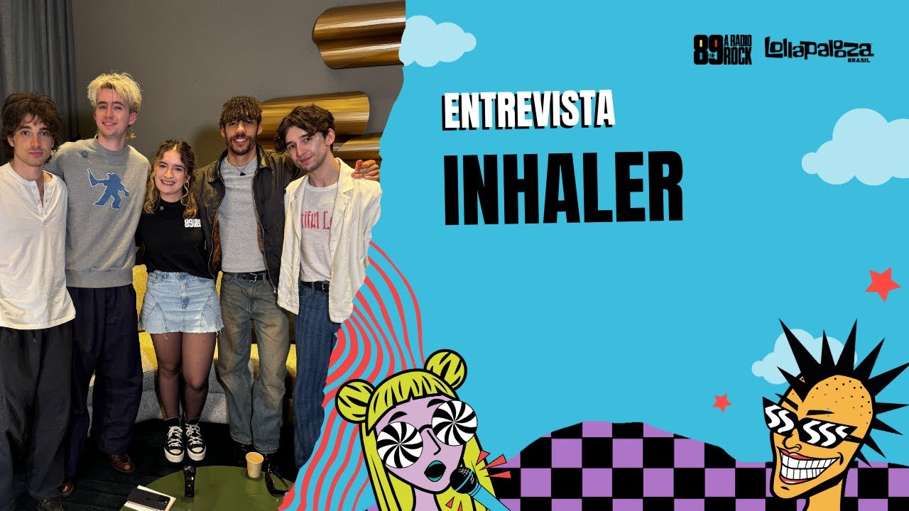 ENTREVISTA 89 - INHALER - LOLLAPALOOZA 2025