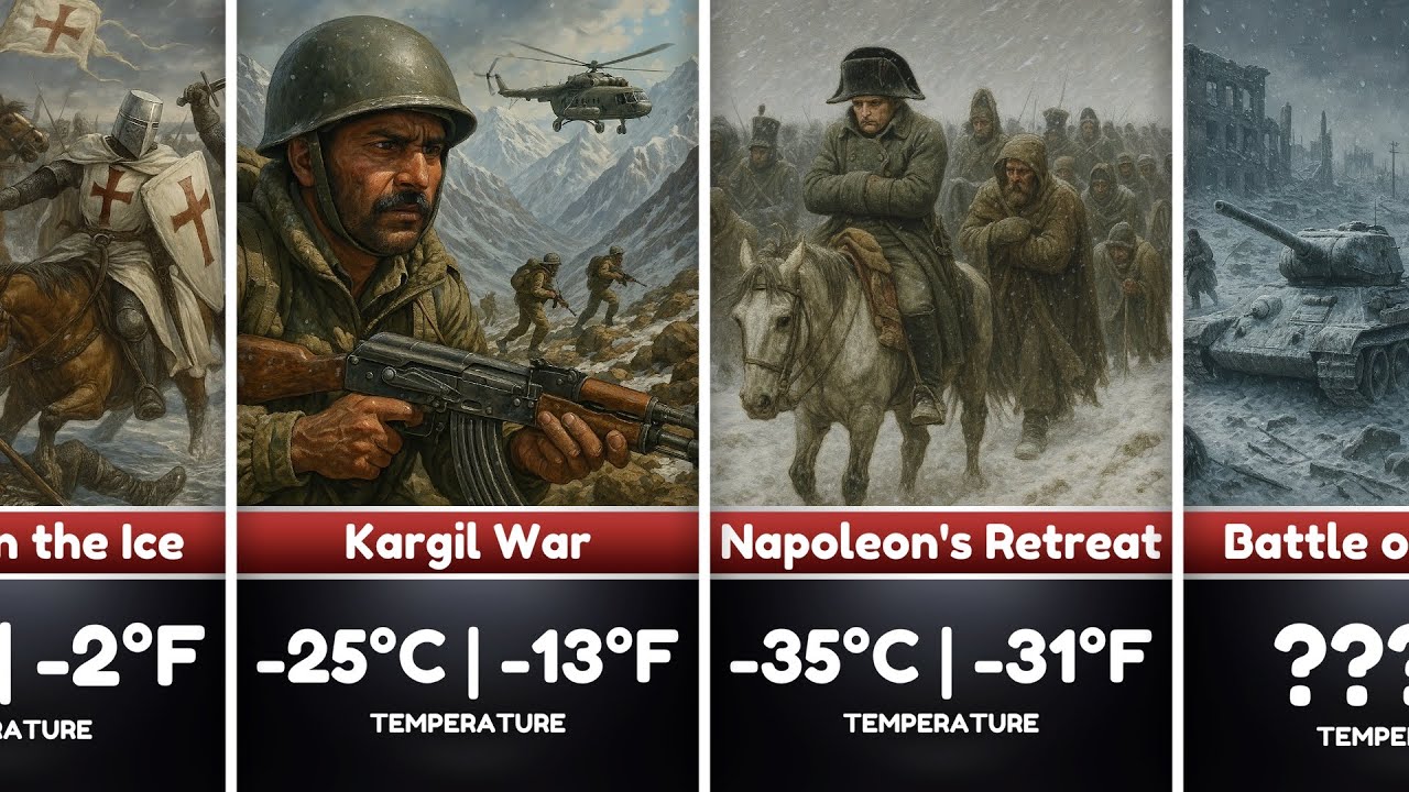 Frozen Hell: The Coldest Battles in History | Extreme Winter Warfare
