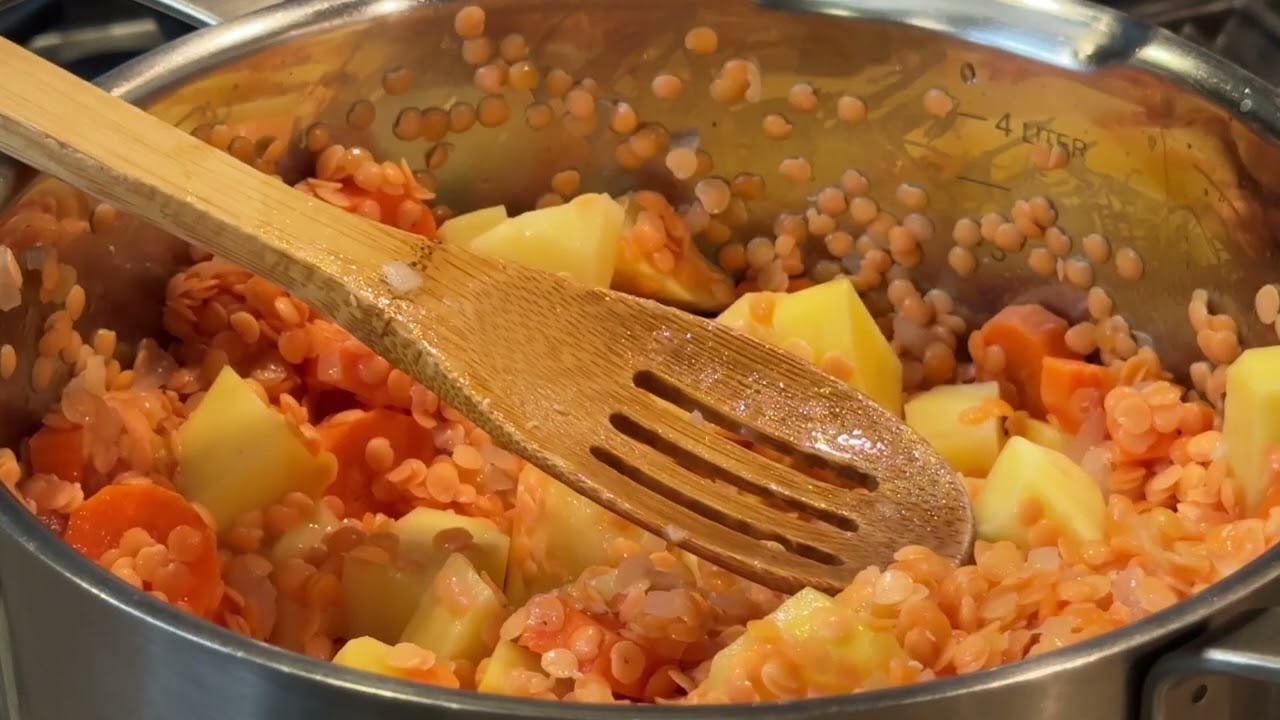 EASY Creamy Lentil Soup Recipe | Healthy One-Pot Comfort Food