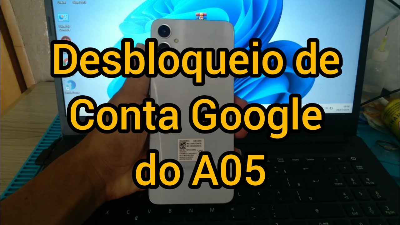 Remover Conta Google A05