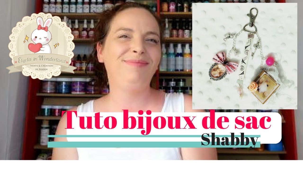 Tuto bijoux de sac shabby
