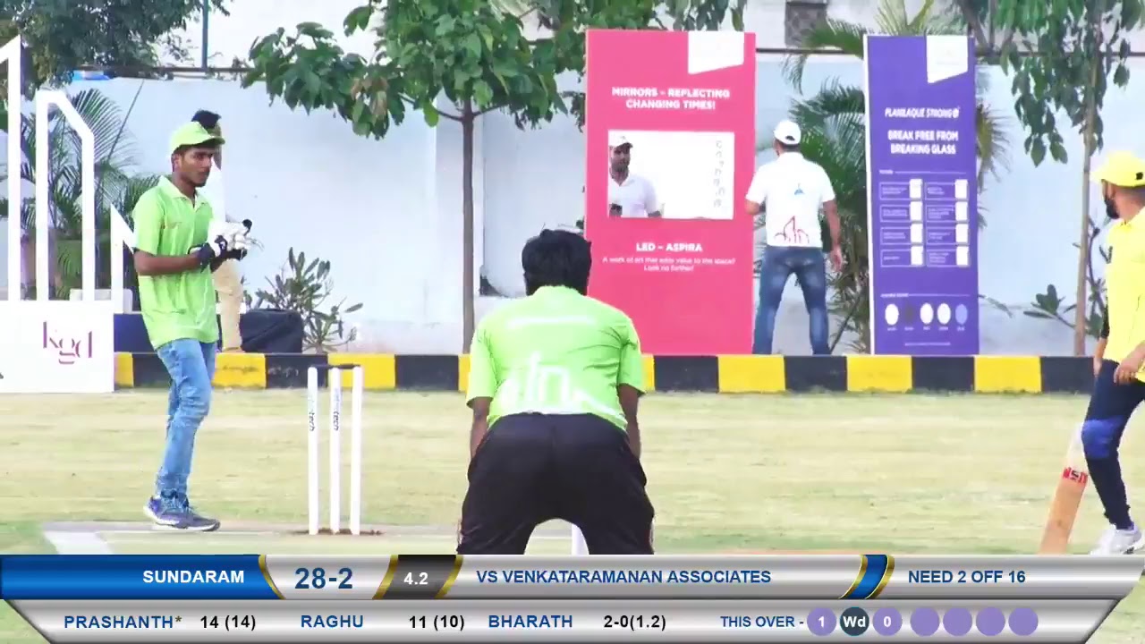 SG Glass Cup 2018 || 27th October || Match 07 || Sundaram Vs Venkataramanan