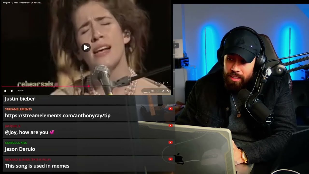 WHO IS Imogen Heap?? &ldquo;Hide and Seek&rdquo; LIVE FIRST Reaction