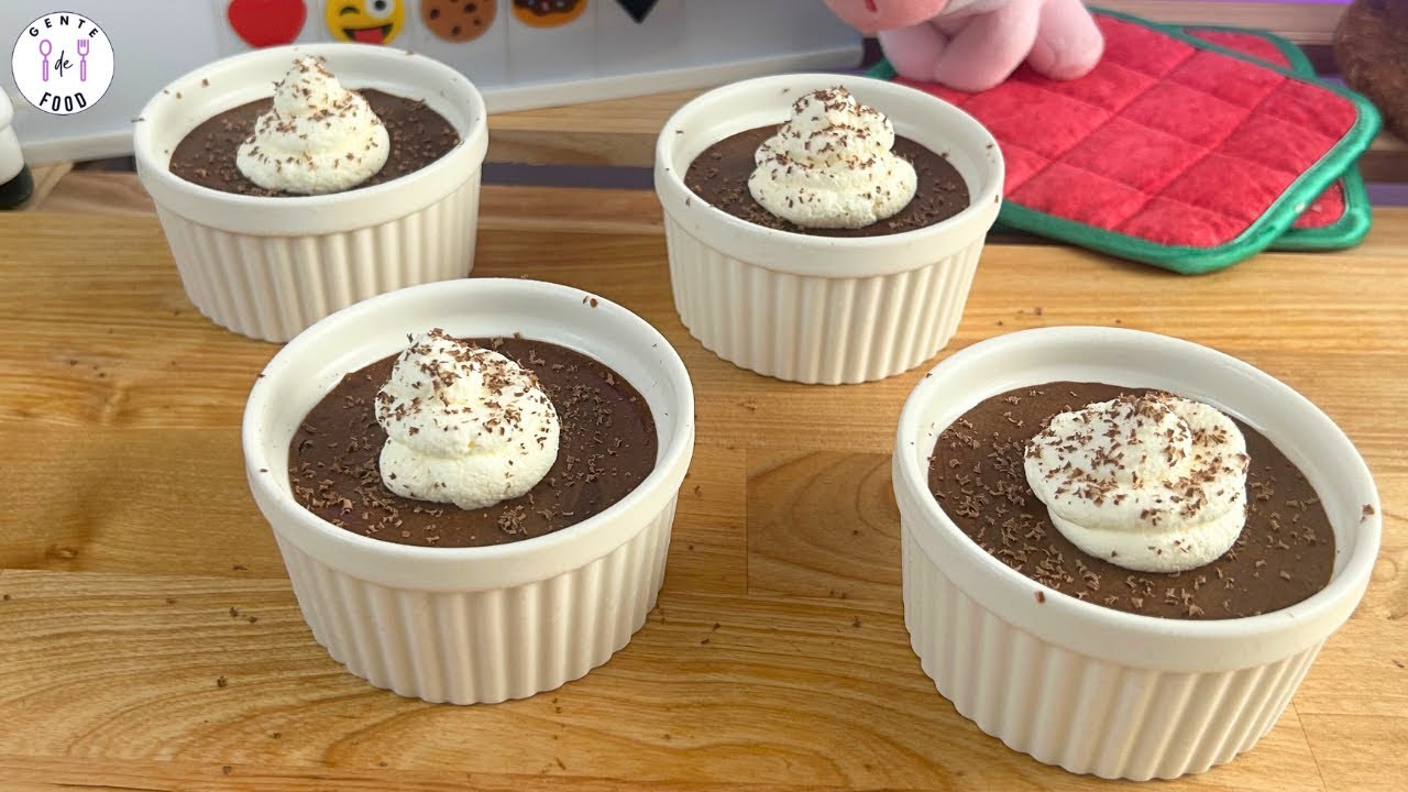 Mousse de chocolate | Receta #280 | GENTE DE FOOD
