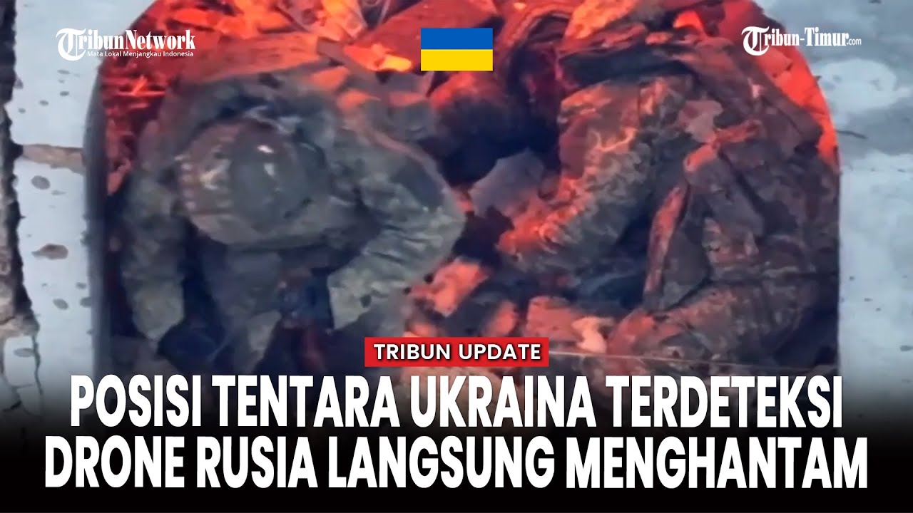 Serangan Drone Beruntun Rusia Gempur Posisi Militer Ukraina di Desa Gulyai-Pole