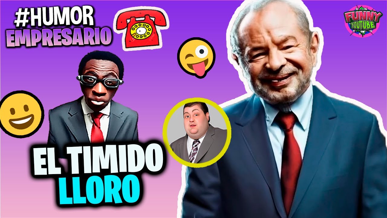🔵El Empresario de Artistas: EL TIMIDO LLORO | Clásico Para reír #Humor