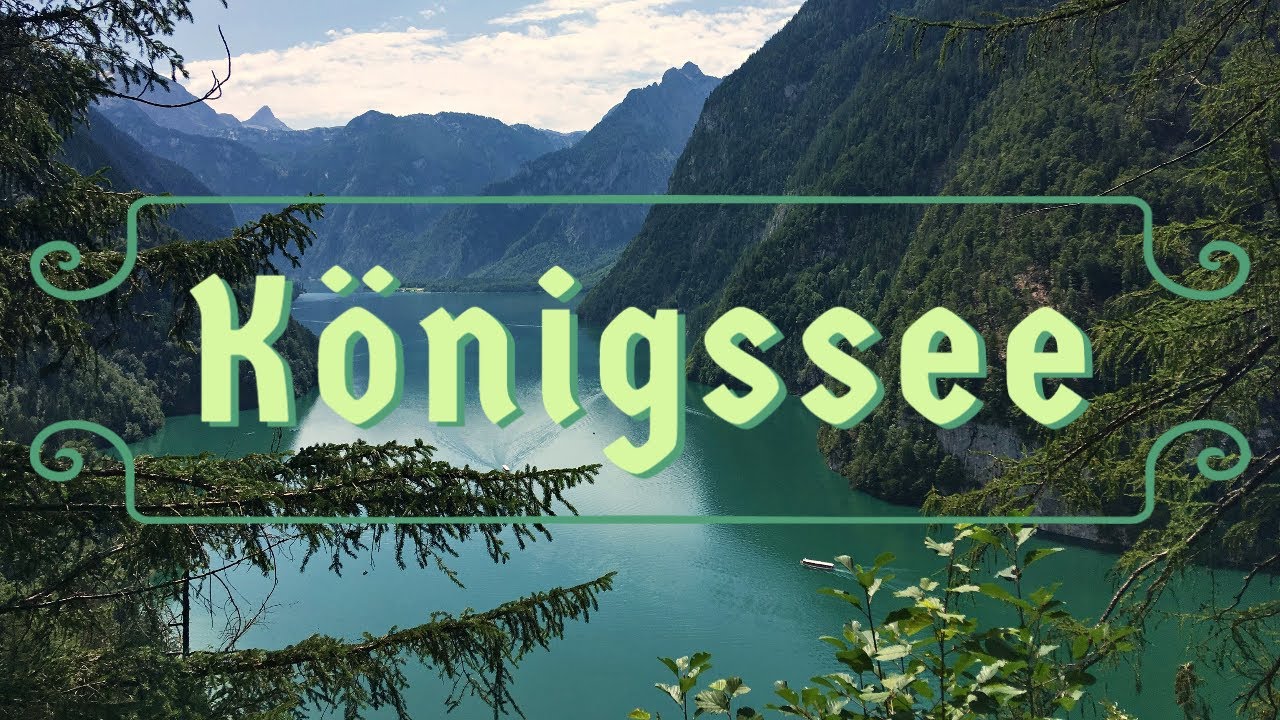 Turismo en Alemania - Königssee (Lago del Rey)