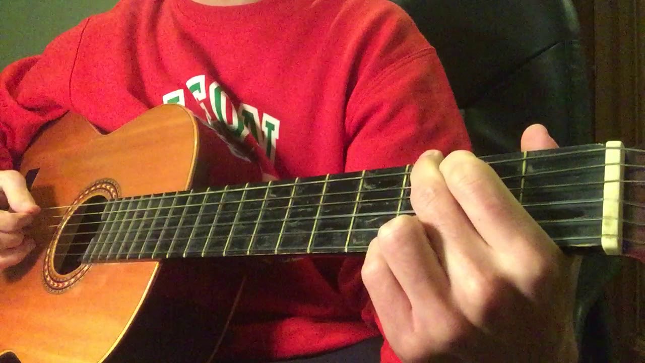 Llegas tú, Luis Cepeda guitar cover