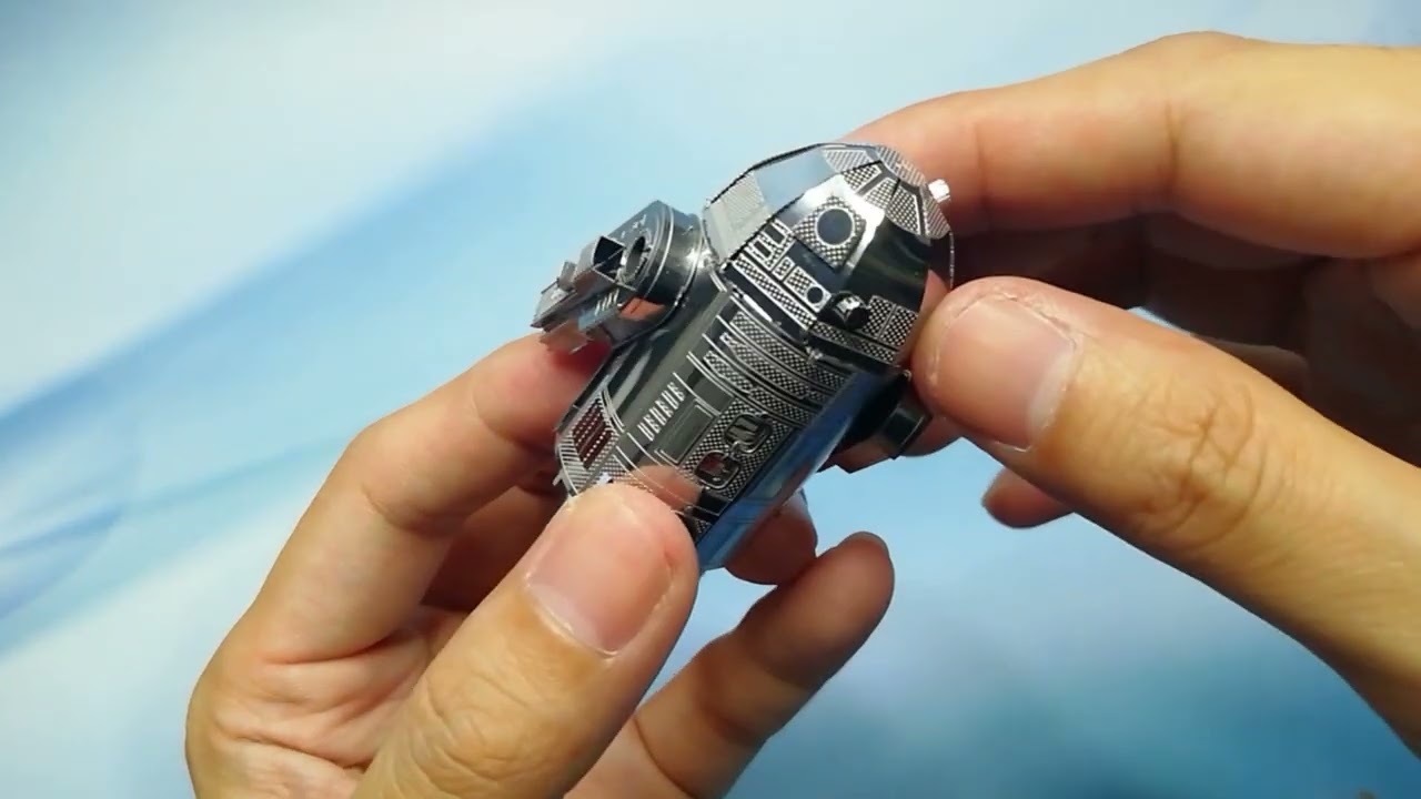 3D metal puzzle R2D2