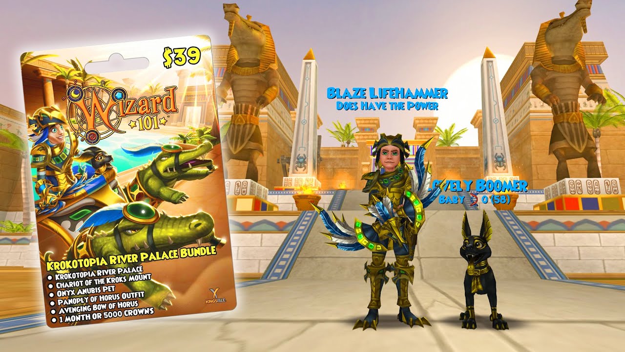 Wizard101: NEW Krokotopia House with UPDATED Textures!