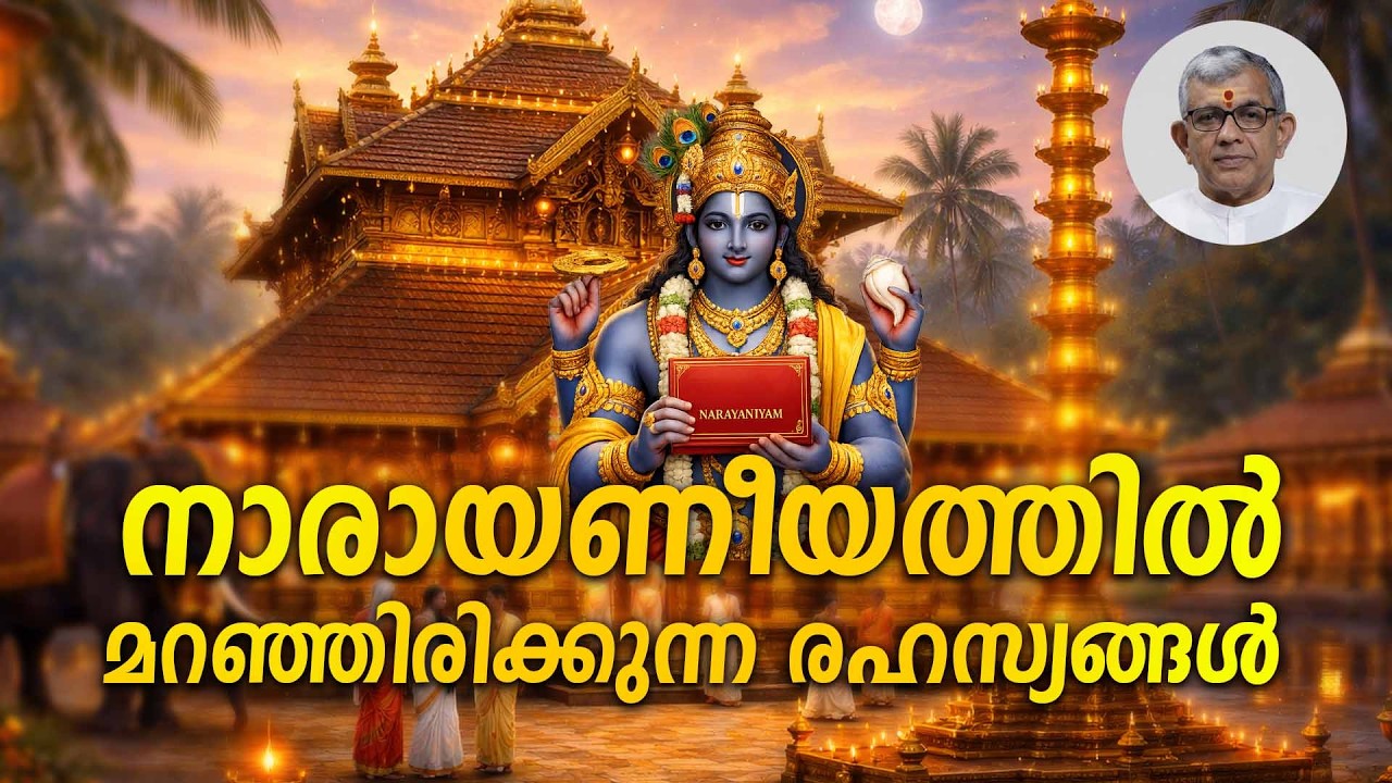 നാരായണീയത്തിൽ മറഞ്ഞിരിക്കുന്ന രഹസ്യങ്ങൾ | ഗുരുവായൂരപ്പന്റെ അത്ഭുത ഗ്രന്ഥം