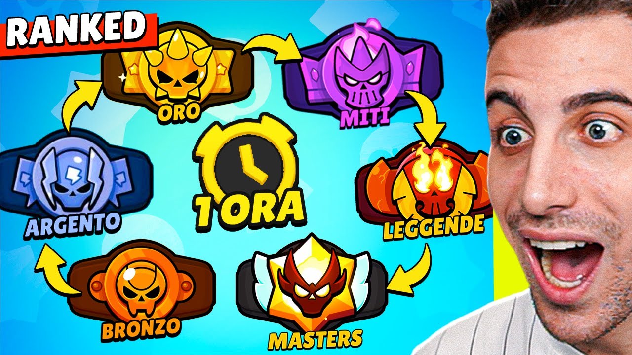 Gioco per +1 ORA in Ranked su Brawl Stars!