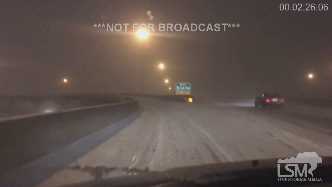 1-6-17 Oklahoma City, OK Snowstorm