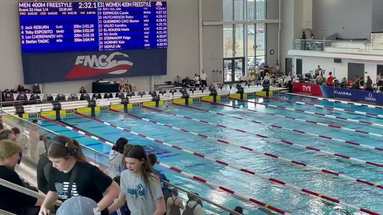 S. Tadic 400 free L 6 TYR pro swim