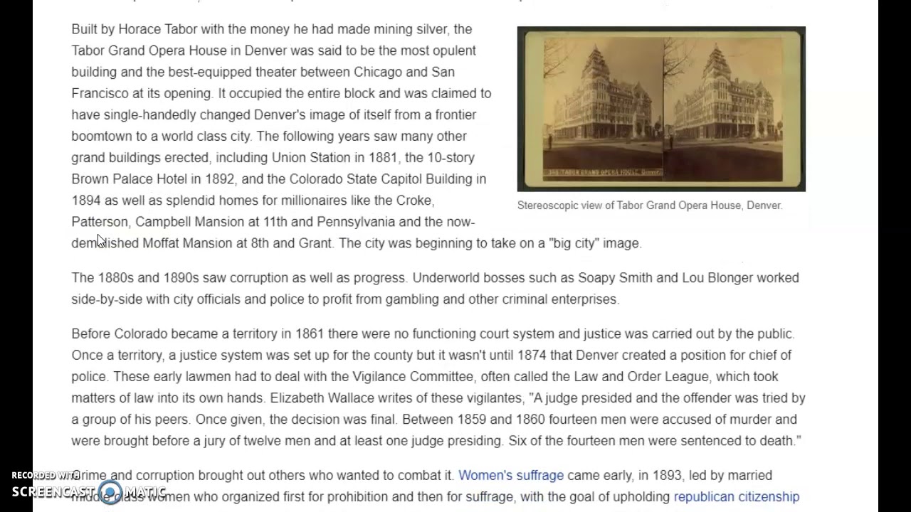 Colorado Silver Boom